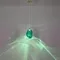 7110/4LA L-VISION ODL25 Подвесной светильник бронзовый/бирюз. стекло/металл IP20 LED 4W 300Лм 3000K 200° 220V GEMME