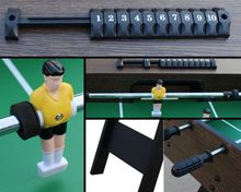 Игровой стол - футбол &quot;Stuttgart&quot; (122x61x81см, венге)