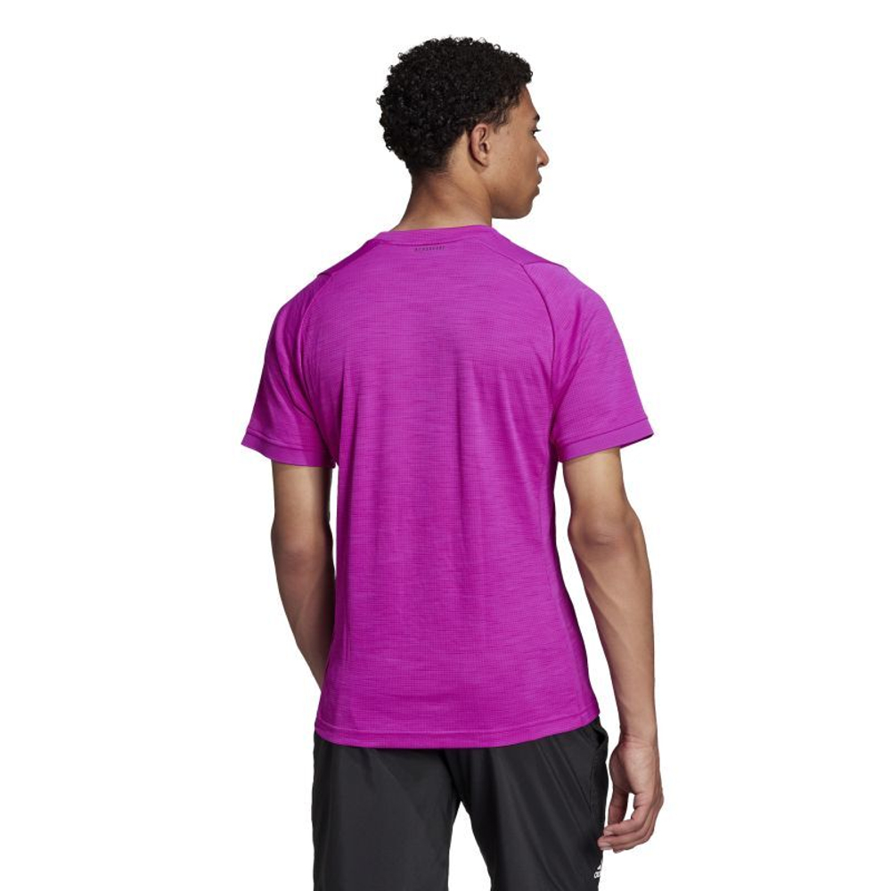 Мужская теннисная футболка Adidas Tennis Freelift T-Shirt M - Фиолетовый