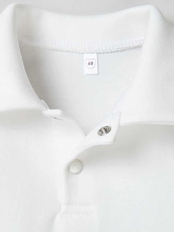 Рубашка с воротником поло 