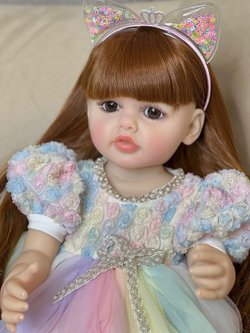 Кукла Реборн виниловая 55см в пакете (FA-540A)