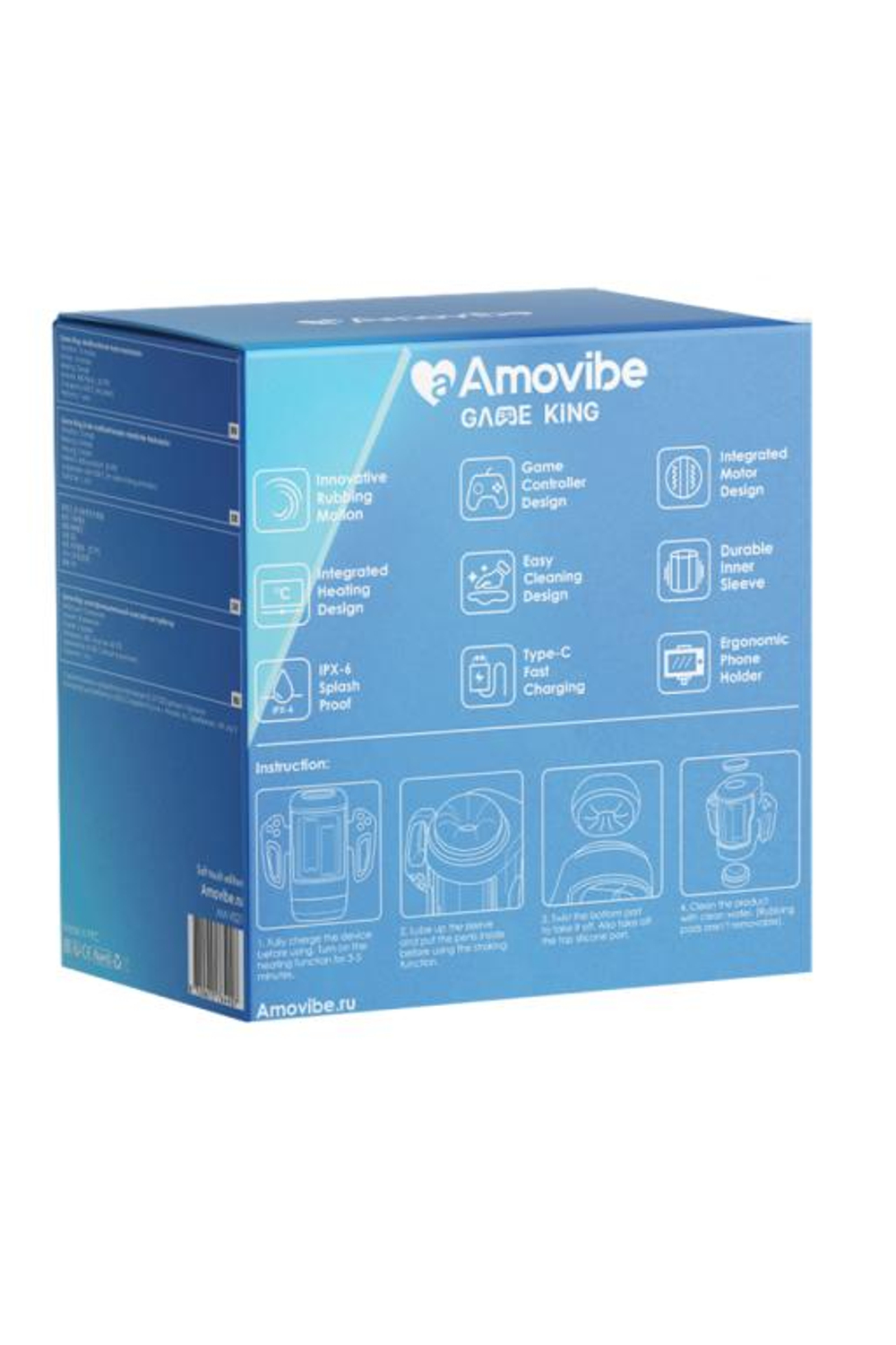 Инновационный робот - мастурбатор Amovibe Game King