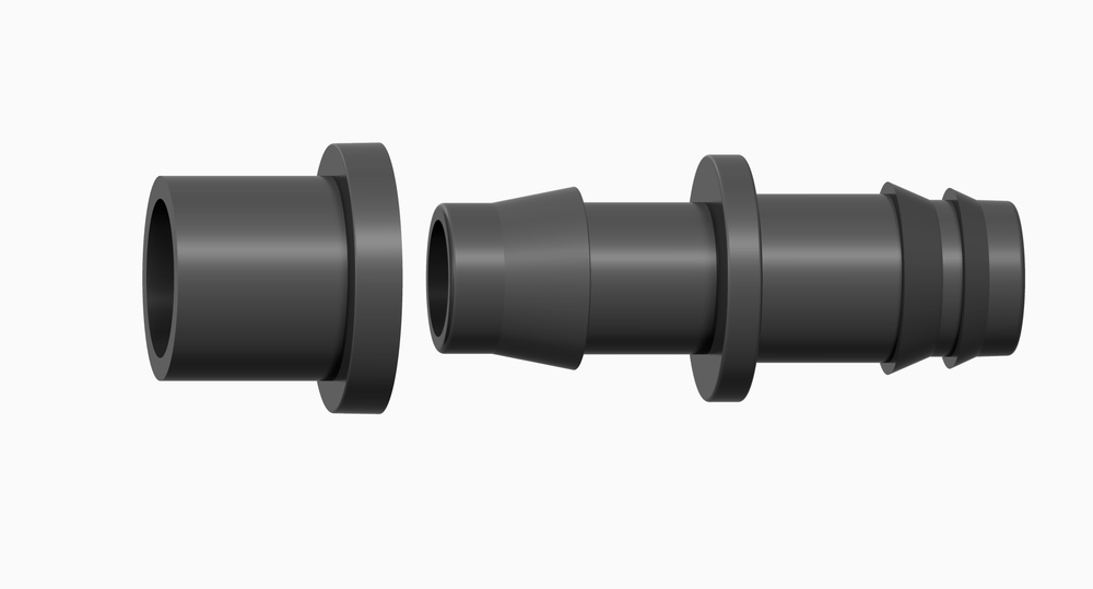 Фитинг стартовый для капельной трубки с резинкой 16мм