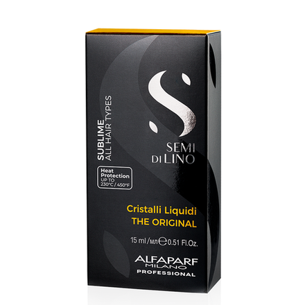 ALFAPARF Масло с термозащитой против секущихся волос, придающее блеск Cristalli Liquidi THE ORIGINAL, 30 мл