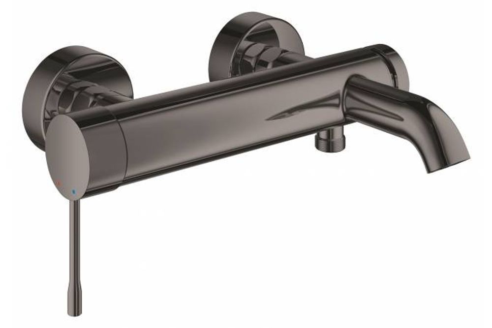 Смеситель для ванны GROHE Essence New, темный графит глянец (33624A01)