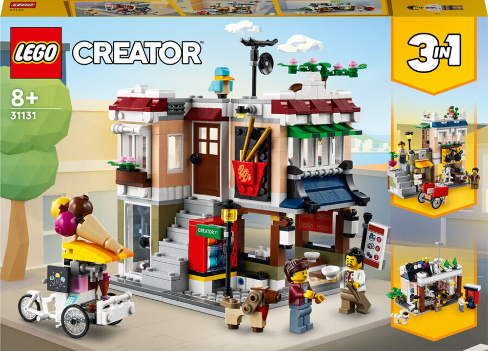 Конструктор LEGO Creator 3in1 31131 Лапшичная в центре города