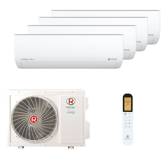 Мультисплит система на 4 комнаты Royal Clima RCI-GLF07HN x 4 / 4TFM-32HN/OUT