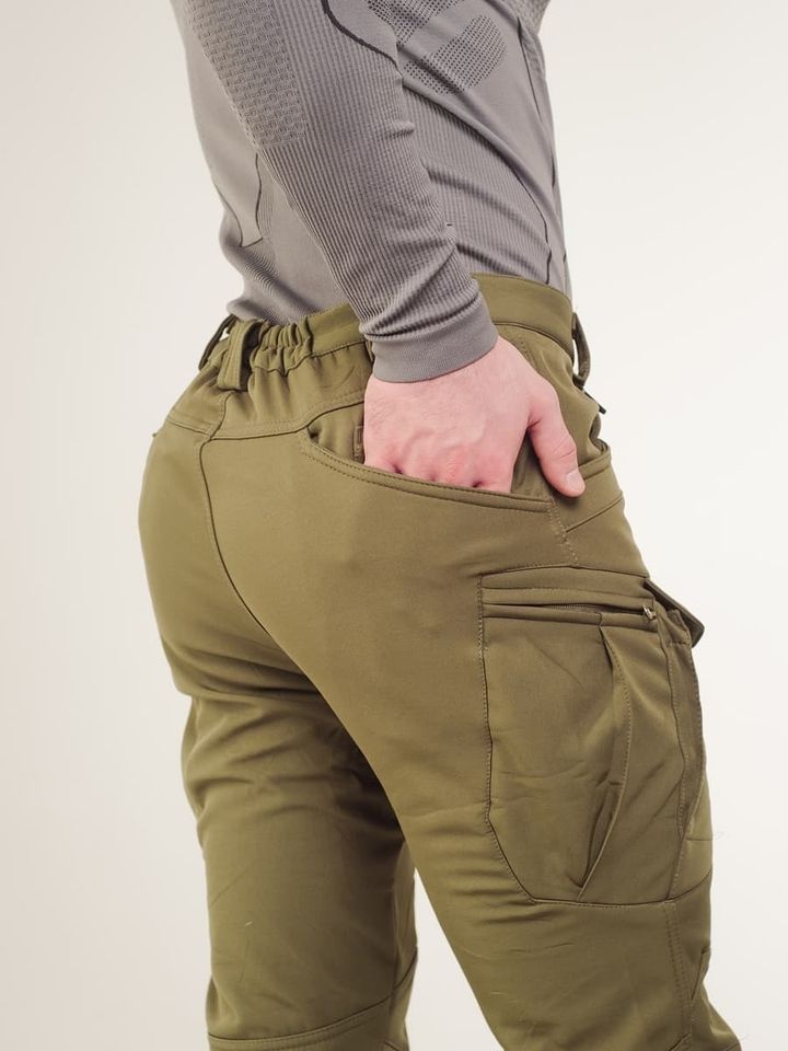 Брюки Shark Softshell (олива) (А)