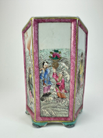 Шестиугольная ваза-кашпо