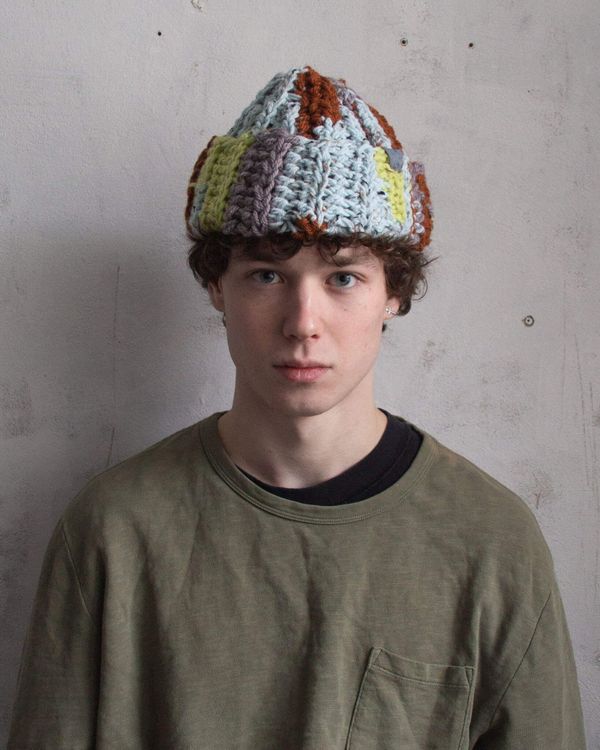 Шапка вязаная Fuzzz Knit Beanie Earth - фото 1