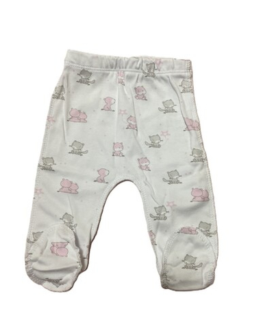 Ползунки на резинке из интерлока (100% хлопок) швы наружу на рост 56см