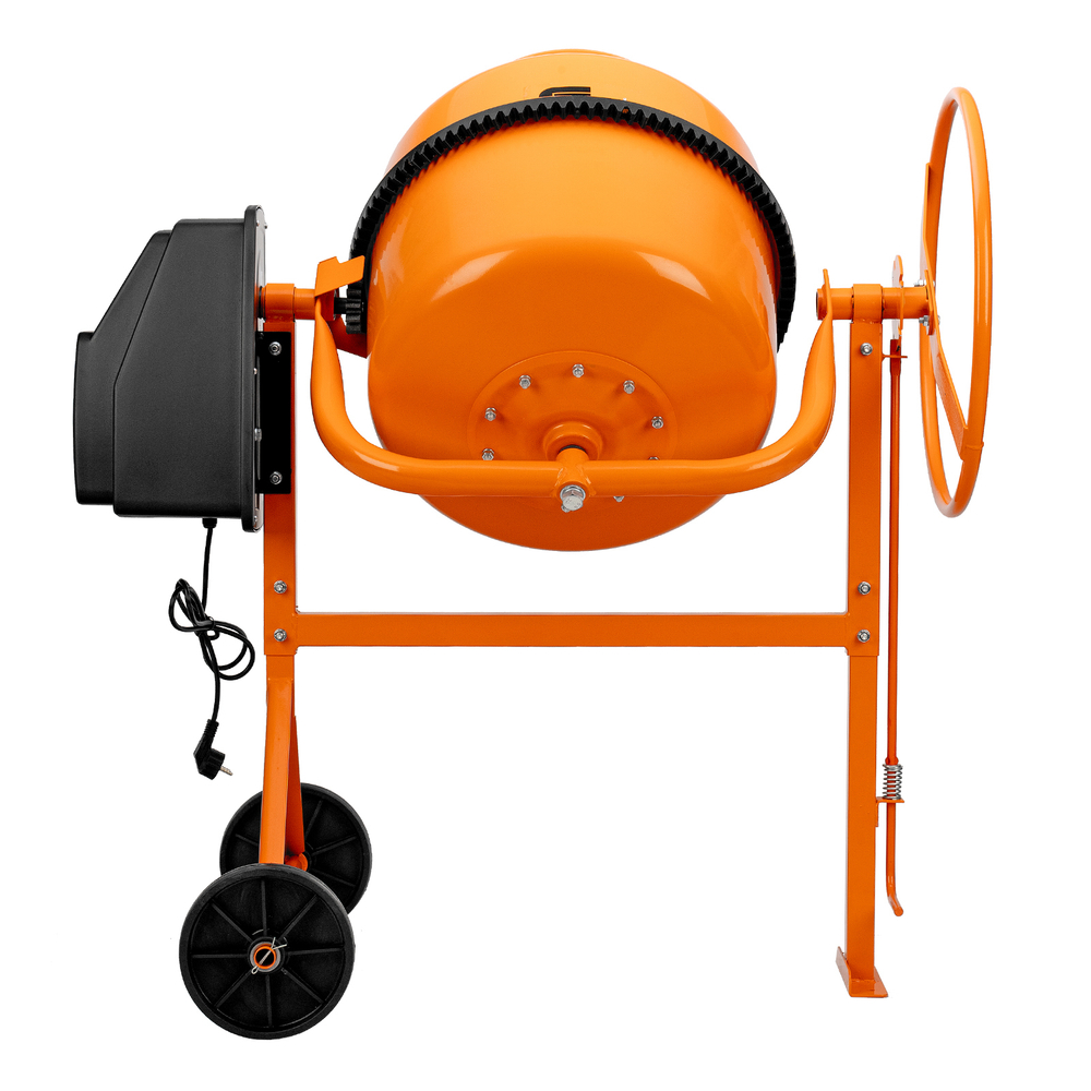 Бетоносмеситель БСЕ-120П, 120 л, 500 Вт, полиамидный венец Сибртех