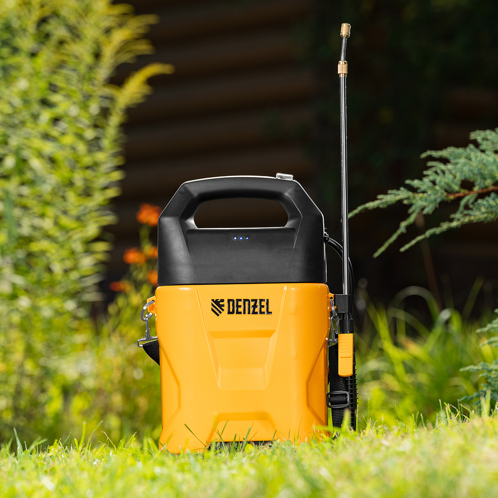 Опрыскиватель аккумуляторный D-5LI, 5 л, 12 В, 2 Ач// Denzel