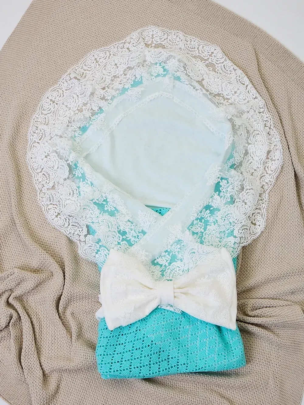 Конверт на выписку для новорожденных летний