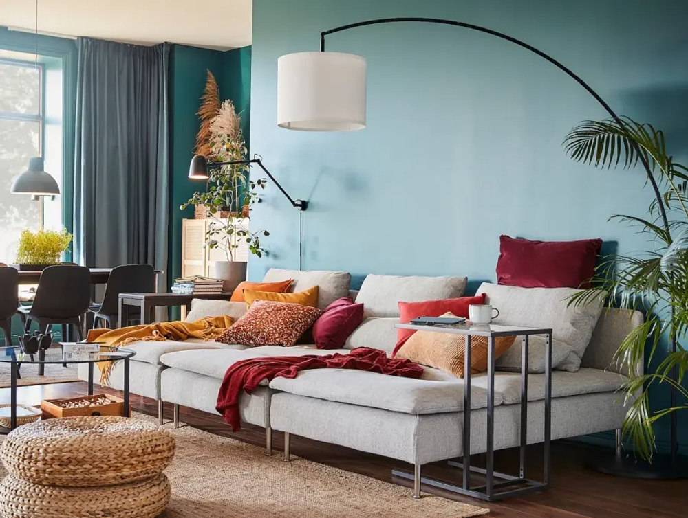 Кресло-кровать - IKEA SÖDERHAMN/SODERHAMN/СЕДЕРХАМН ИКЕА, 83х93х151 см, серый