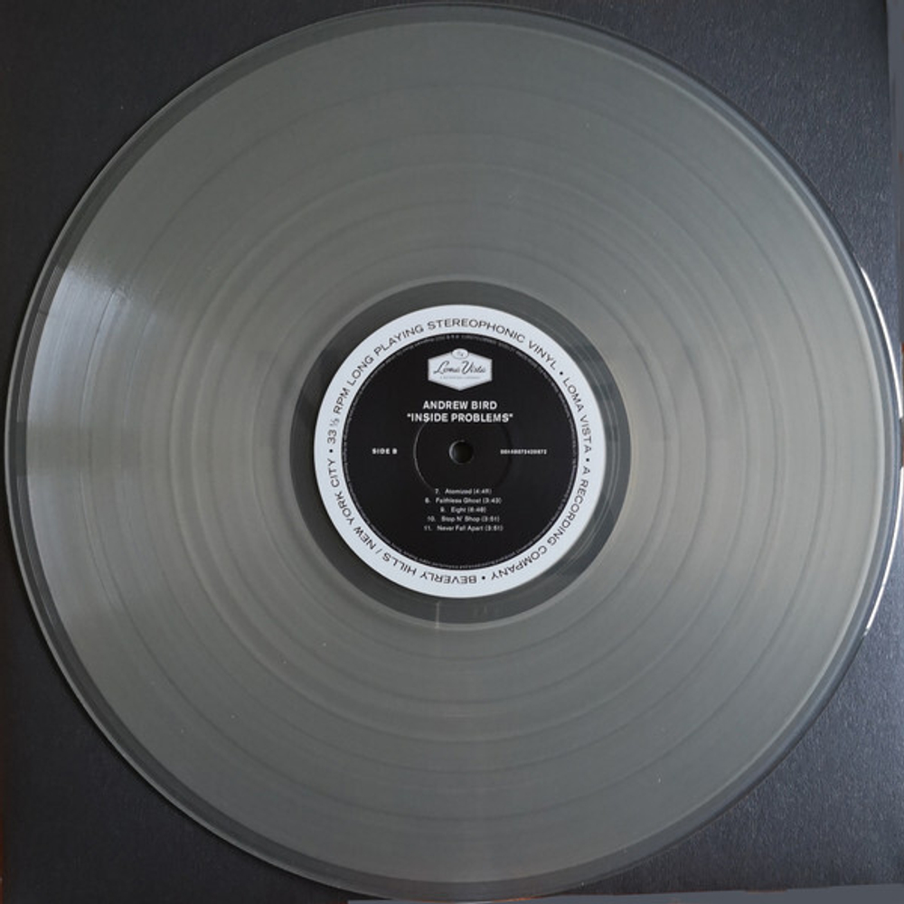 Andrew Bird / Inside Problems (Clear Vinyl)(LP)