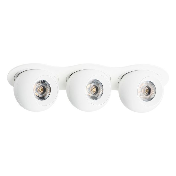 Комплект из светильника и рамки Lightstar Intero Ball (217636+217062+217062+217062) i636626262