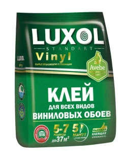 Клей обойный LUXOL винил пакет standart 180г.