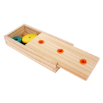 Развивающая игрушка деревянная Сортер на гвоздиках 3 элемента, коробка C-41685