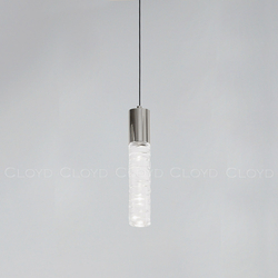 Подвесной светильник Cloyd ESPE-A P1 / выс. 27 см - хром (арт.11480)