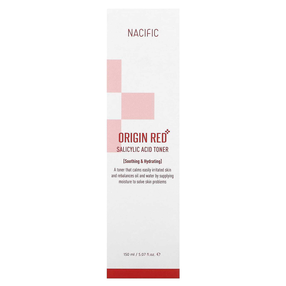 Nacific, Origin Red, тоник с салициловой кислотой, 150 мл (5,07 жидк. унц.)