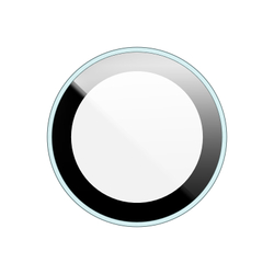 Защитное стекло на камеры для смартфона iPhone 16 и 16 Plus, серия HAWK Series Camera Lens Protector, рамки из алюминия зеленого цвета