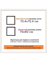 Рама багетная 70x75 для картин на холсте