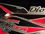 СТИКЕР "red/black" DIO SR