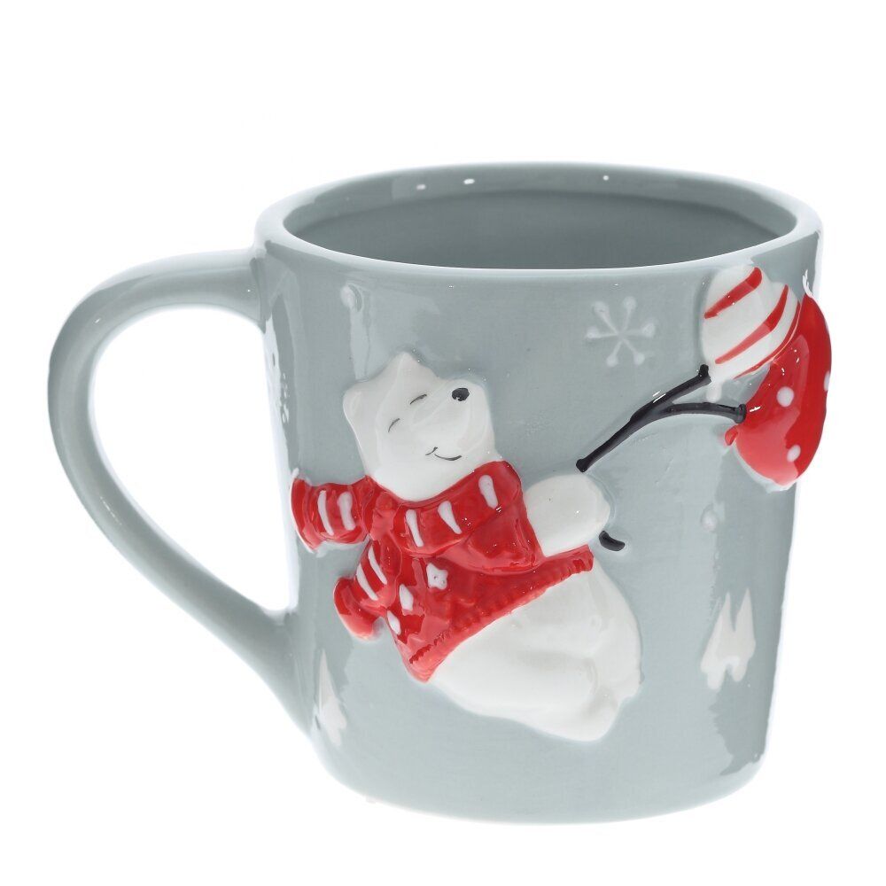 GAEM Кружка "Белый медведь", 400 мл, L13 W9 H10 см