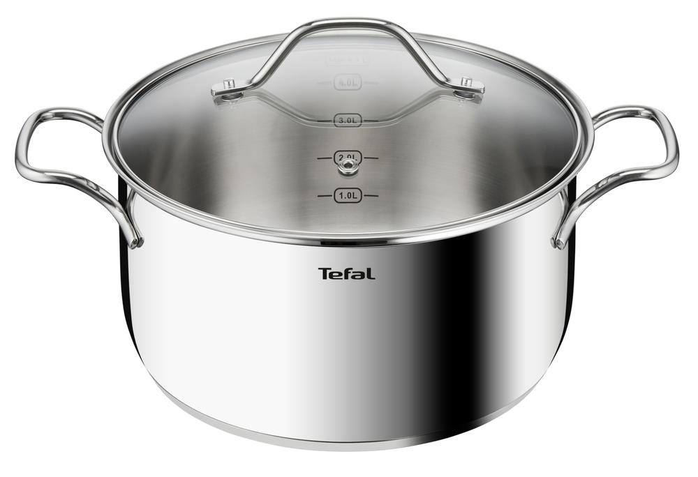 Кастрюля с крышкой Tefal Intuition 24 см. B8644674