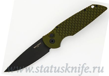 Нож Pro-Tech TR-3X1 Green 154CM Fish Scales