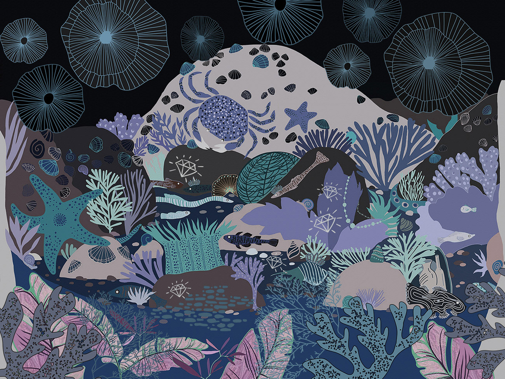 Дизайнерские обои Wall Street La-La-Land