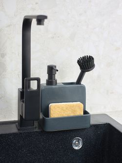 Набор губок для посуды из целлюлозы и кокосового волокна Eco Sponge, белые, 6 шт.