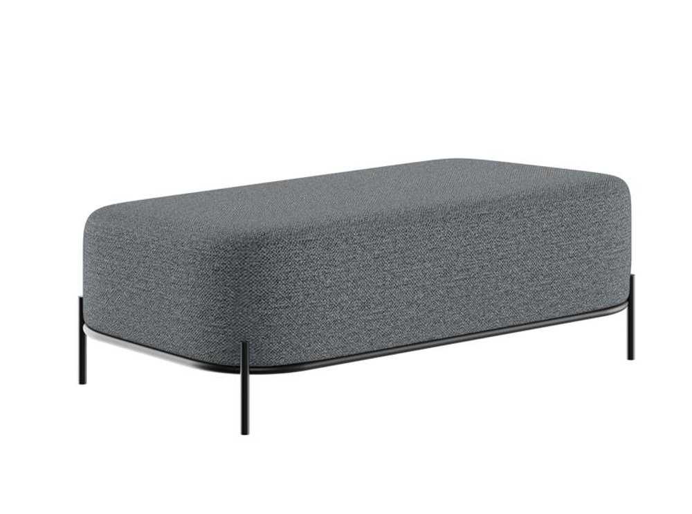 Диван двухместный без спинки ДЖАЙВ