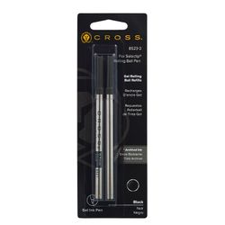 Стержень Cross для ручки-роллера M черный 2 шт (8523-2)