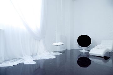 кресло шар ball chair черное