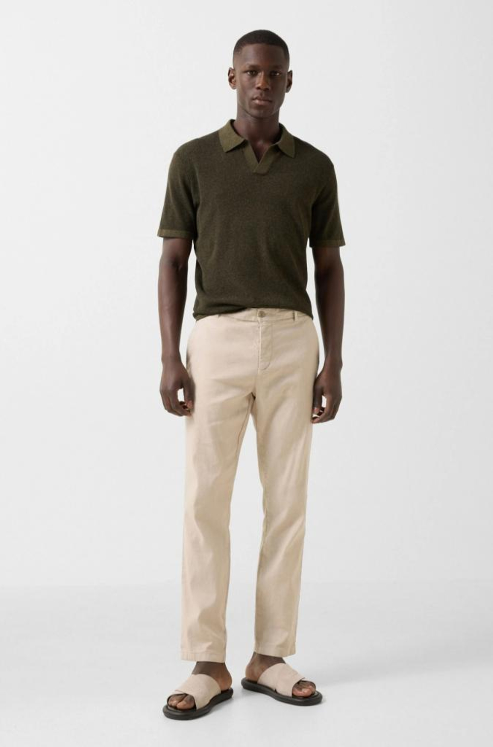 Брюки BOGNER RILEY-G6 в бежевом цвете