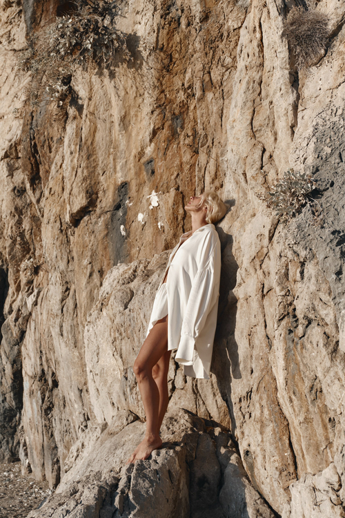 Рубашка в пижамном стиле wh