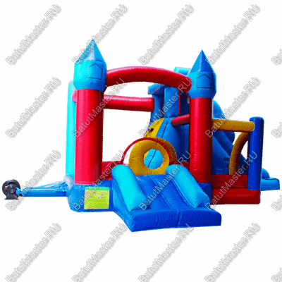 Детский надувной батут "Небесный замок" 6*5*5 м