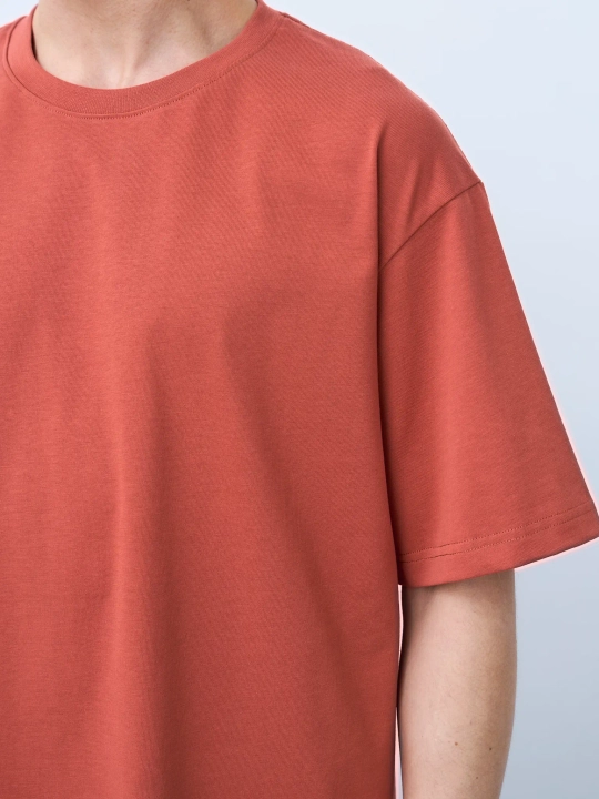 Футболка оверсайз (терракот) 230 г