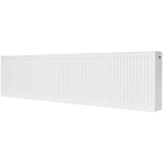 Радиатор панельный профильный ROMMER Compact тип 33 - 500x2800 мм (подкл.боковое, белый)