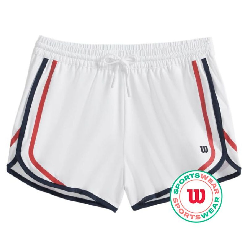 Женские Шорты теннисные Wilson Ellyn Short - bright white
