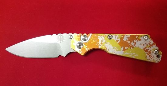 Складной нож Pro -Tech Pro-Strider PR/SA5SW/Splash c клинком из стали 154CM, рукоять Алюминиевый сплав 7075 T-6 Aluminium