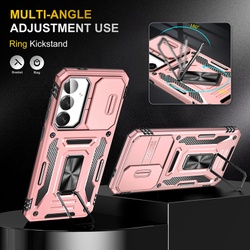 Чехол Safe Case с кольцом и защитой камеры для Samsung Galaxy S25 FE