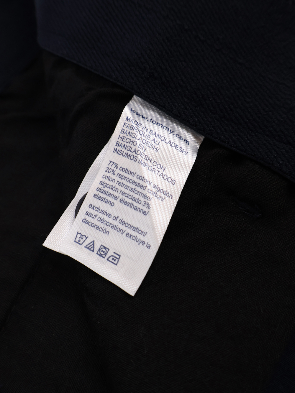 Шорты Tommy Hilfiger Regular Fit 9" Comfort Waist Navy