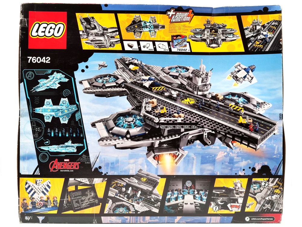 Конструктор LEGO 76042 Воздушный перевозчик организации Щ.И.Т.