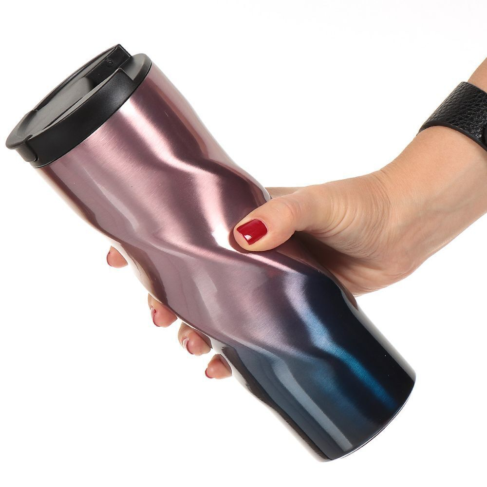 Термокружка нерж, 0.6 л, Y4-2801