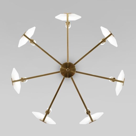 Потолочная люстра Eurosvet Marble 60158/7 латунь