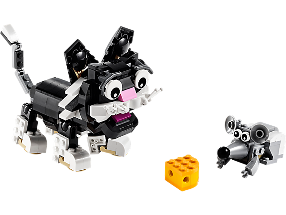 LEGO Creator: Пушистые зверюшки 31021 — Furry Creatures — Лего Креатор Творец Создатель