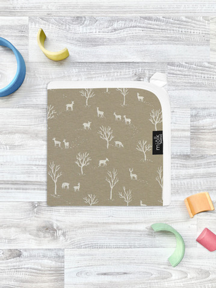 Двусторонний плед Mjölk Лес New